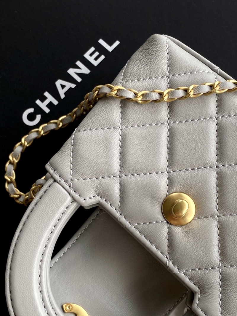 Ch**el top handle bags